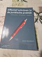 Effectief schrijven in de juridische praktijk, Joost Swanborn, Zo goed als nieuw, Alpha, HBO