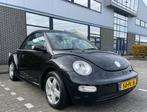 Volkswagen New Beetle Cabriolet 1.6 Highline Beige Interior, Auto's, 74 €/maand, 4 cilinders, Cabriolet, Zwart