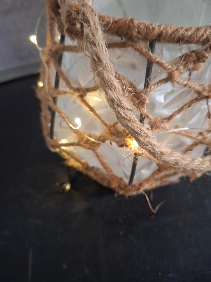 Bloempot met Verlichting - 17x13cm, Tuin en Terras, Bloempotten, Ophalen of Verzenden