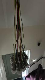 Prachtige kleurrijke hanglamp voor in hal of vide., Design, Ophalen of Verzenden, Zo goed als nieuw, Glas