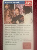 Madame Tussauds Amsterdam Voordeelbon, Drie personen of meer, Museumbon