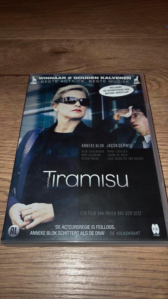 Tiramisu met Anneke Blok en Jacob Derwig., Cd's en Dvd's, Dvd's | Drama, Zo goed als nieuw, Vanaf 16 jaar, Ophalen of Verzenden