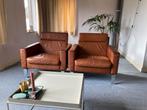 Prachtige Linteloo fauteuils van cognac leer, Gebruikt, Leer, 75 tot 100 cm, Ophalen