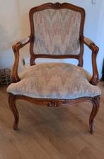 Antieke brocante Louis XV fauteuil barok stijl, Ophalen