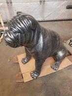 Bulldog decoratie beeld 100 cm, Ophalen, Zo goed als nieuw, Mens