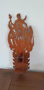 luciferhouder vintage figuurzaagwerk, Ophalen of Verzenden