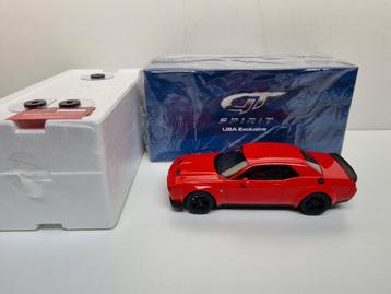 Gt Spirit USA
Dodge Challenger SRT Super Stock
1:18 Nieuw  beschikbaar voor biedingen