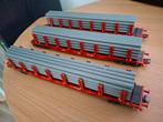 Marklïn HO 3 rongenwagons met buizenlading DB CARGO, Hobby en Vrije tijd, Modeltreinen | H0, Wisselstroom, Wagon, Ophalen of Verzenden