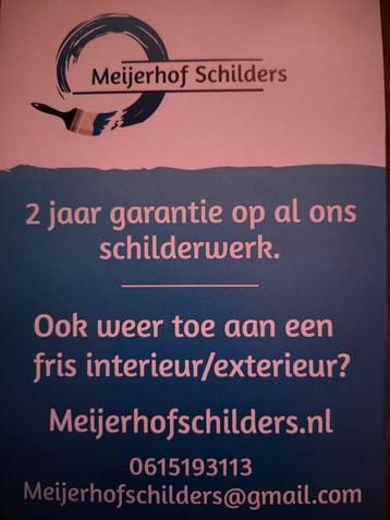 Zoekt u een ervaren/professionele schilder? beschikbaar voor biedingen