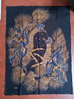 Batik schilderij, wanddoek , Indonesisch, Antiek en Kunst, Ophalen of Verzenden
