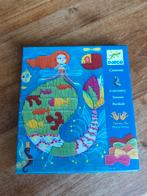 Djeco Zeemeermin Borduurpakket - Nieuwstaat, Ophalen of Verzenden, Zo goed als nieuw, Materiaal