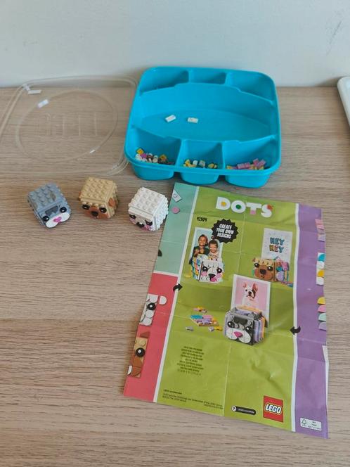Lego Dots 41904 Dieren fotohouders, Kinderen en Baby's, Speelgoed | Duplo en Lego, Zo goed als nieuw, Lego, Complete set, Ophalen of Verzenden