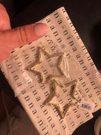 Anna + nina funky star loops oorbellen goudkleur, Ophalen of Verzenden, Nieuw, Goud