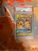 Raichu & Alolan Raichu GX #54 PSA 9 - Unified Minds, Ophalen of Verzenden, Zo goed als nieuw, Losse kaart