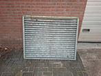 Ventilatie roosters 132x107x5  gegalvaniseerd staal rooster, Ophalen of Verzenden, Afzuiger