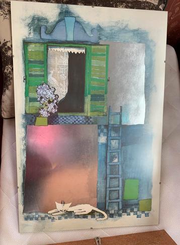 affiche poster Rosina Wachtmeister achter glas goede staat beschikbaar voor biedingen