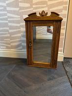 Vintage antiek hangkastje!, Ophalen, Minder dan 50 cm, Minder dan 100 cm
