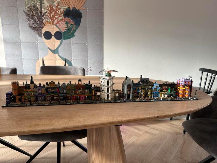 Lego Harry Potter Wegisweg (Diagon Alley) Set 76444 Compleet, Kinderen en Baby's, Speelgoed | Duplo en Lego, Zo goed als nieuw