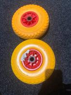 Twee gele wielen voor zodiac rubberboot nieuw, Watersport en Boten, Ophalen of Verzenden, Overige typen