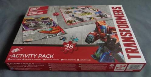 TRANSFORMERS ACTIVITY PACK CLIMB OR TUMBLE SPEL + PUZZEL PUZ, Hobby en Vrije tijd, Gezelschapsspellen | Bordspellen, Zo goed als nieuw