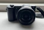 Sony a5100 systeemcamera met 16-50mm lens, Ophalen, Compact, Zo goed als nieuw, Sony