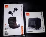 JBL Live Flex/Perfect Fit met Gratis JBL Go essential zwart, Telecommunicatie, Ophalen of Verzenden, Nieuw, In gehoorgang (in-ear)