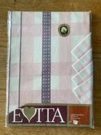 Vintage tafelkleed ontbijtlaken 130x160cm + 4 servetten, Huis en Inrichting, Ophalen of Verzenden, Nieuw, Rechthoek, Binnen