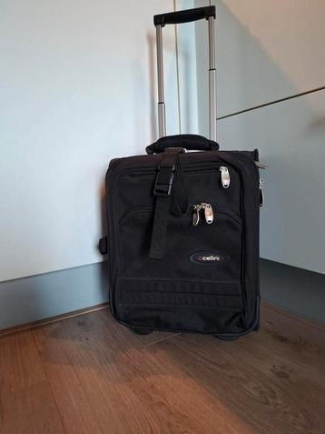  zwarte  trolley H43xL34xB33 beschikbaar voor biedingen