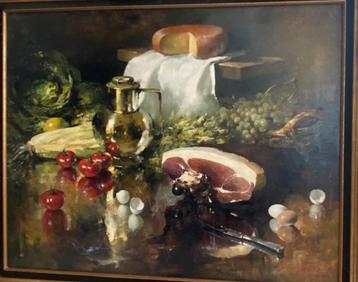 Schilderij van Simon Van Gelderen(1905-1986)-De voorraadkast beschikbaar voor biedingen