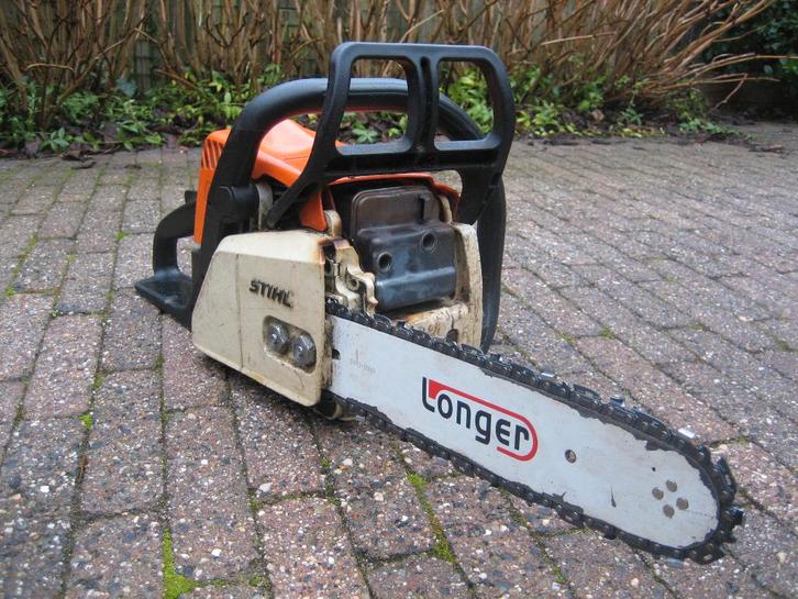 Stihl MS170 Kettingzaag Motorkettingzaag Benzine, Tuin en Terras, Hand-tuingereedschap, Gebruikt, Overige soorten, Ophalen