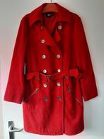 Rode stoffen jas mt 46, Ophalen of Verzenden, Gedragen, Rood