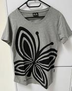 Schitterend dik t-shirt grijs zwart vlinder bo bendixen s, Kleding | Dames, T-shirts, Grijs, Ophalen of Verzenden, Bo Bendixen