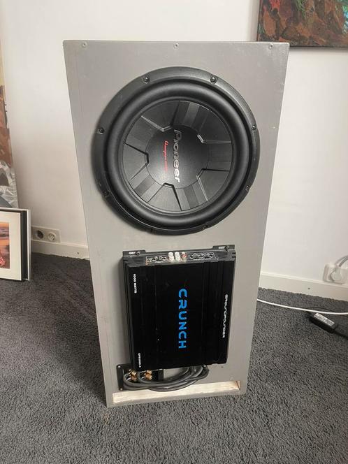 Subwoofer, Audio, Tv en Foto, Luidsprekers, Zo goed als nieuw, Subwoofer, 120 watt of meer, Overige merken, Ophalen of Verzenden