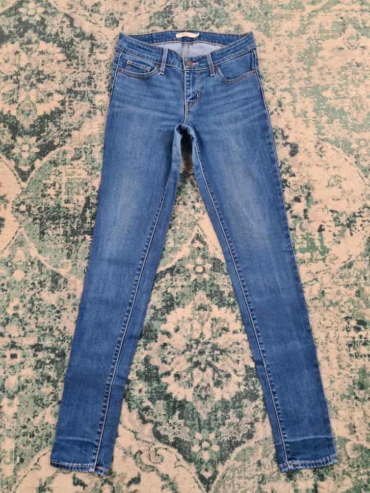 Levi's 711 skinny W26 L32  Dames Stretch Tulsi2632 Low-rise, Kleding | Dames, Spijkerbroeken en Jeans, Zo goed als nieuw, W27 (confectie 34) of kleiner
