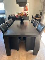 Eetkamer tafel 1 m x 2,2 m, Gebruikt, 200 cm of meer, Vijf personen of meer, Rechthoekig