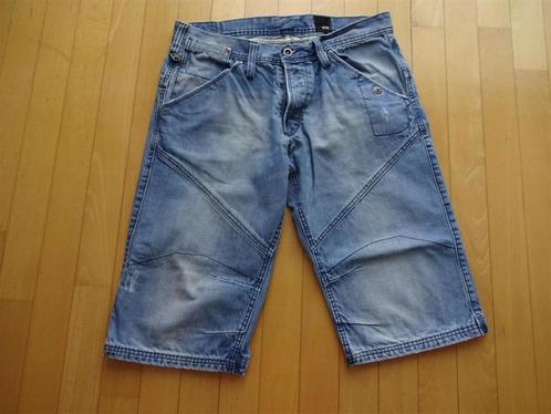 Jack& Jones korte jeans (2) blauw maat XL, Kleding | Heren, Spijkerbroeken en Jeans, Gedragen, W36 - W38 (confectie 52/54), Blauw