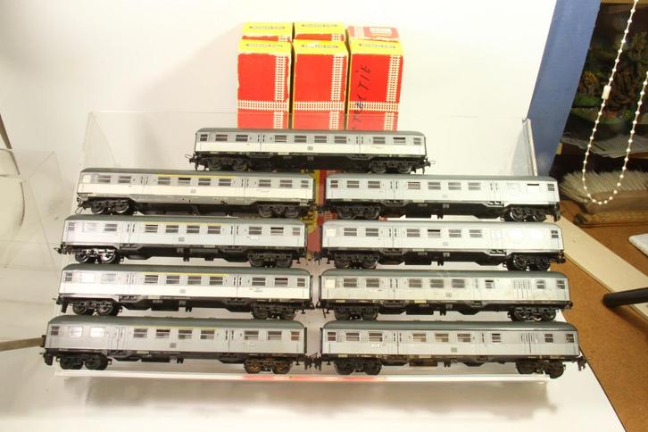 Trix Express  silverlingen  voor knutselaars, Hobby en Vrije tijd, Modeltreinen | H0, Gebruikt, Wagon, Gelijkstroom, Trix, Ophalen