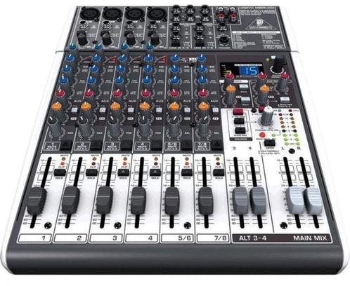 Behringer Xenyx 1204 USB met koffer, Muziek en Instrumenten, Mengpanelen, Gebruikt, 10 tot 20 kanalen, Microfooningang, Ophalen