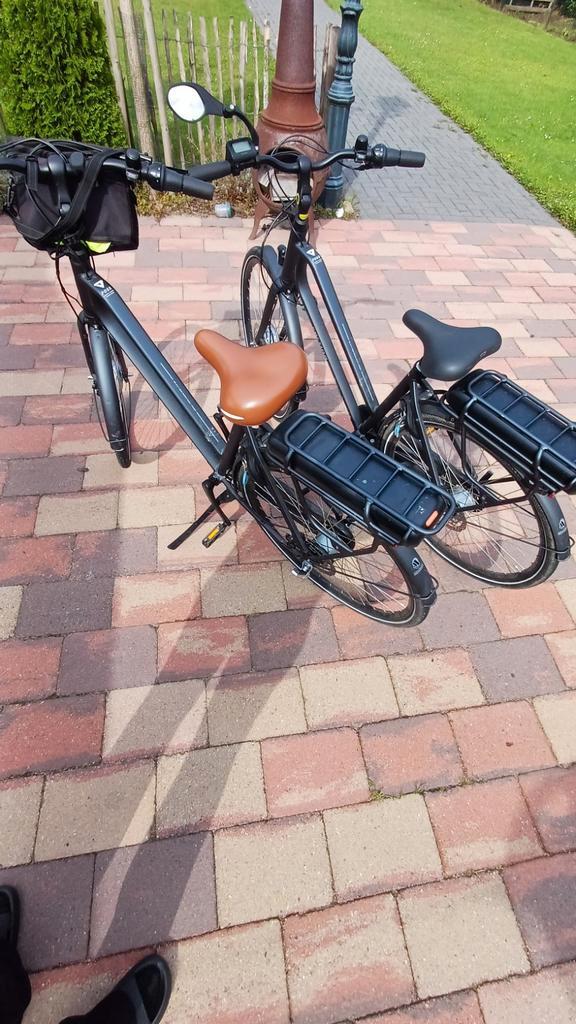 2 Cortina E-Foss E-bikes Dames - Zeer Goed!, Fietsen en Brommers, Elektrische fietsen, Zo goed als nieuw, Ophalen of Verzenden