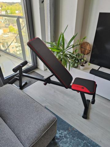 Verstelbare en inklapbare fitnessbank Bench 500 Fold