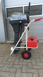 Yamaha 8pk Langstaart, Watersport en Boten, Ophalen, Zo goed als nieuw, Benzine, 5 tot 10 pk
