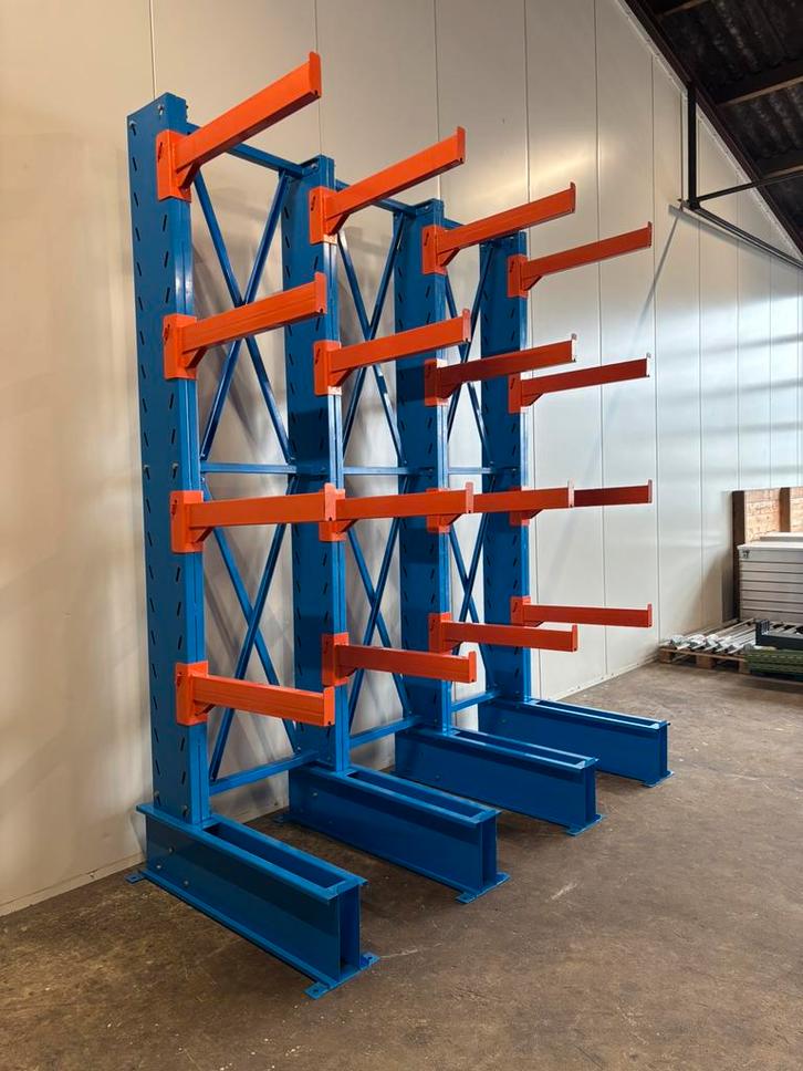 Draagarmstelling / magazijnstelling / voorraadstelling rek, Doe-het-zelf en Verbouw, Overige Doe-het-zelf en Verbouw, Gebruikt