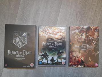 Attack on titan DVD boxen sealed beschikbaar voor biedingen