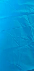 lap stof coupon ong. 50 x 72 cm Nieuw., Blauw, 120 cm of meer, Nieuw, Ophalen of Verzenden