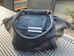 Zwarte Calvin Klein Leren Satchel, Ophalen, Gebruikt, Zwart, Handtas