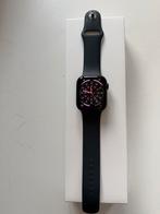 Apple watch 9 45 mm, Ophalen of Verzenden, Zo goed als nieuw, Zwart, IOS
