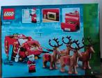 Lego kerstman met arreslee en rendieren, Diversen, Kerst, Ophalen of Verzenden, Nieuw