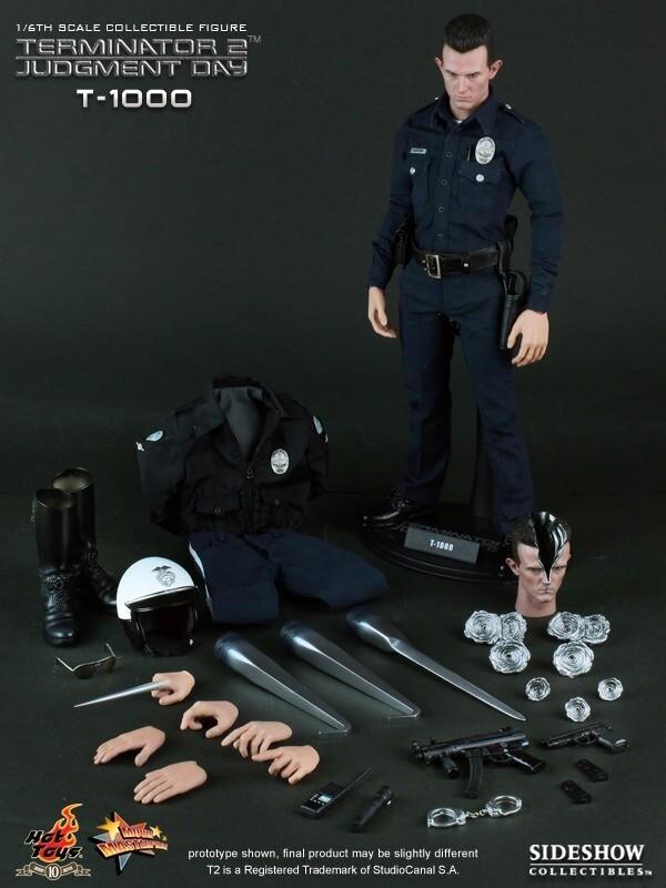 Hot Toys MMS129 Terminator 2: T-1000 incl. extra body, Verzamelen, Film en Tv, Zo goed als nieuw, Film, Actiefiguur of Pop, Ophalen of Verzenden