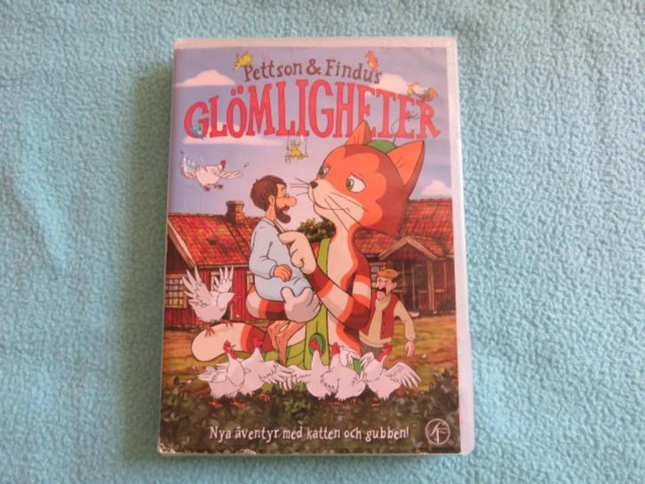 Zweedse DVD: Pettson & Findus - Glömligheter, Cd's en Dvd's, Dvd's | Tekenfilms en Animatie, Zo goed als nieuw, Europees, Tekenfilm