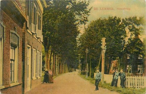(701-129-027) Lemmer Straatweg, Verzamelen, Ansichtkaarten | Nederland, Friesland, Verzenden